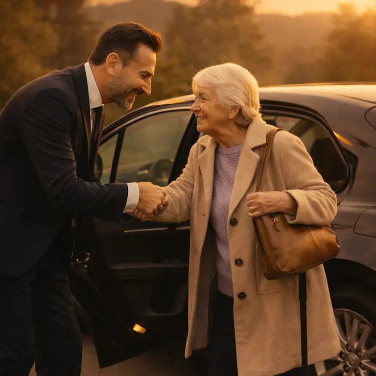 Taxi Ustroń – pomoc z bagażem